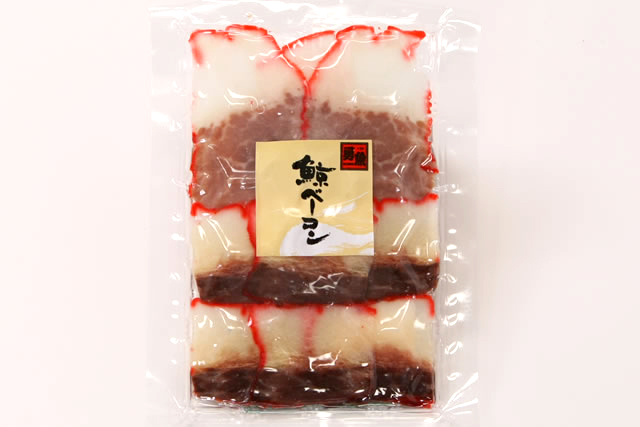 ミンク鯨ベーコンスライス(不整形) 50g